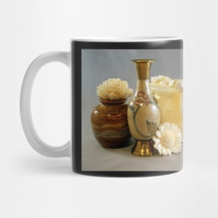 Vases Flowers and Scarab Beads Mug